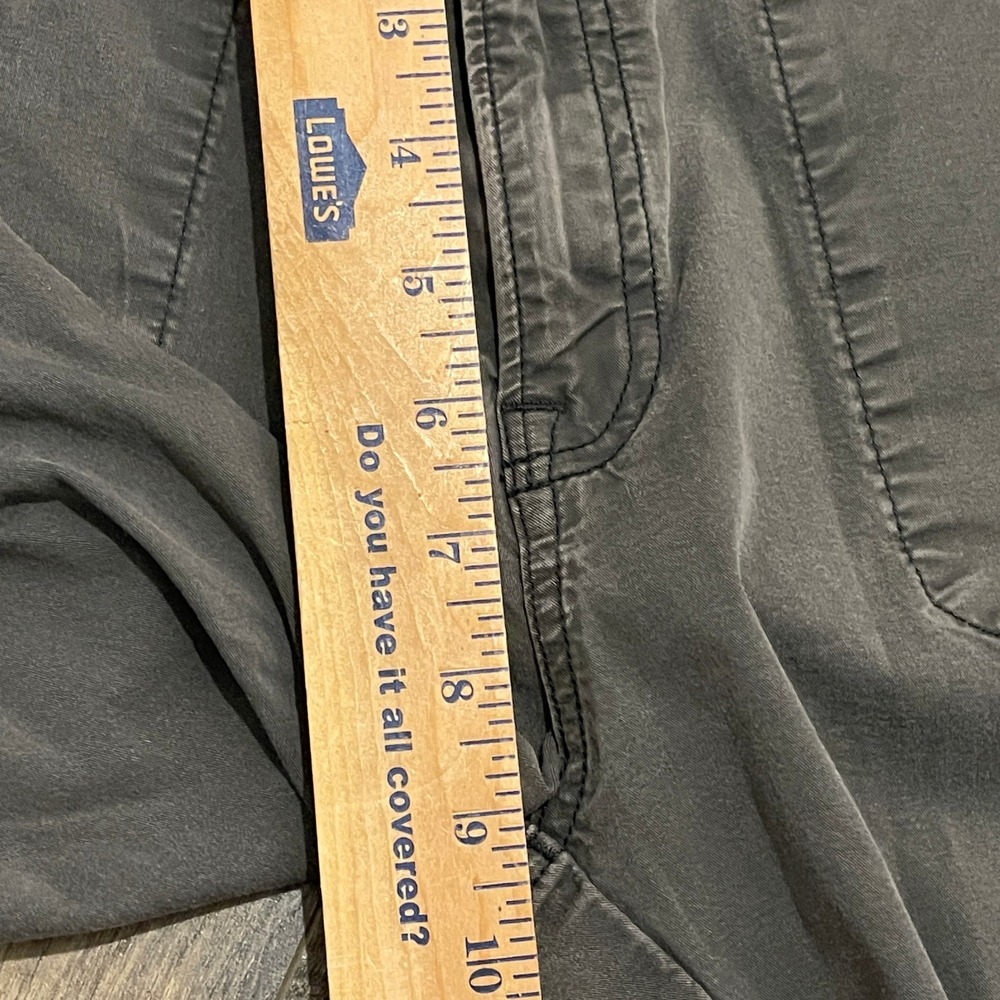 Lucky Brand The Cargo Gray Utility Pants Slim Straight Leg Womens Size 4 27 - Picture 12 of 13